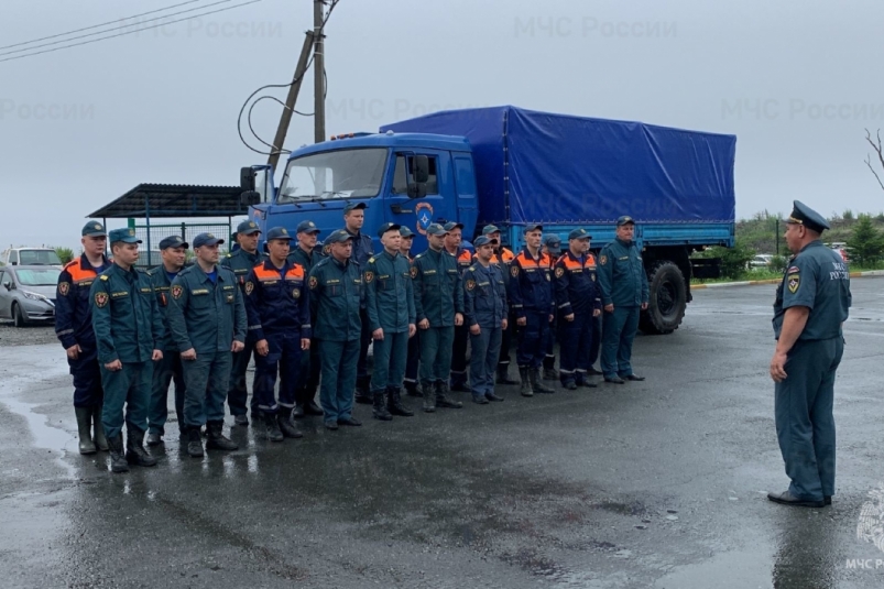 В Дальнереченский район направлены спасатели МЧС России