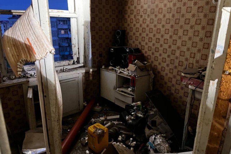 В многоквартирном доме углегорского Шахтерска взорвался баллон с газом