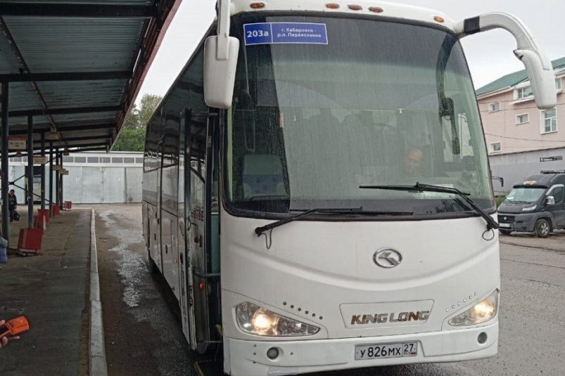 Автобусные рейсы до Переяславки и рабочего поселка Хор возобновили из Хабаровска