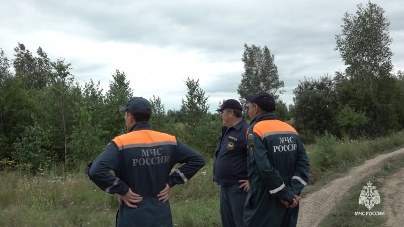 В Хабаровском районе спасатели вывели из леса троих заблудившихся грибников