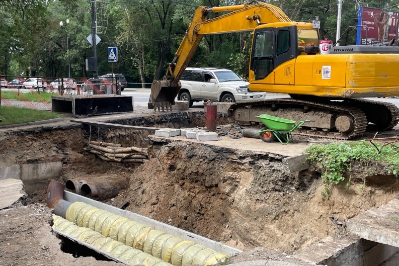 Вновь ограничат движение на дорогах в Хабаровске из-за ремонта