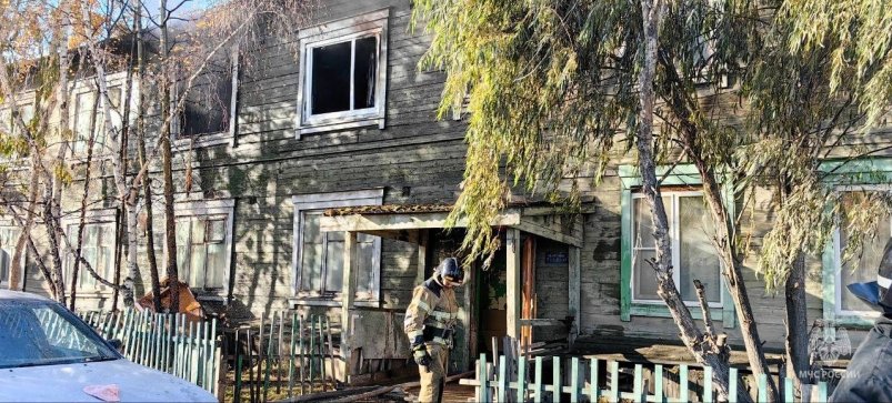 В Якутске во время пожара погибли дети