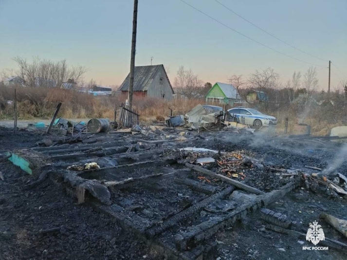 В Комсомольском районе пожар унес жизни двух человек, в том числе маленького ребенка