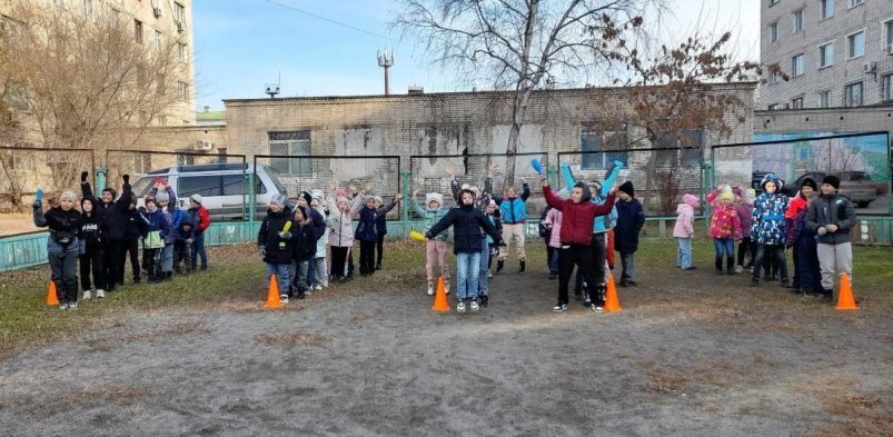 В преддверии Дня народного единства в Хабаровске прошли спортивные состязания для детей