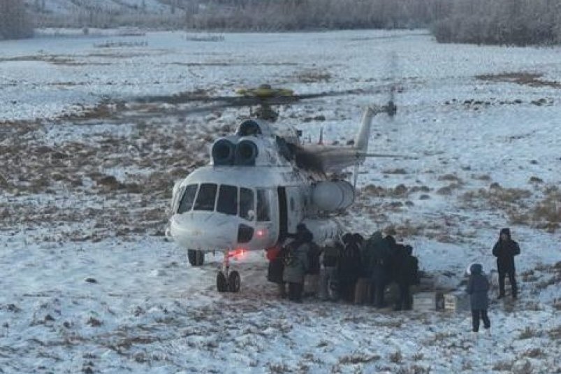 В Верхоянском районе Якутии 