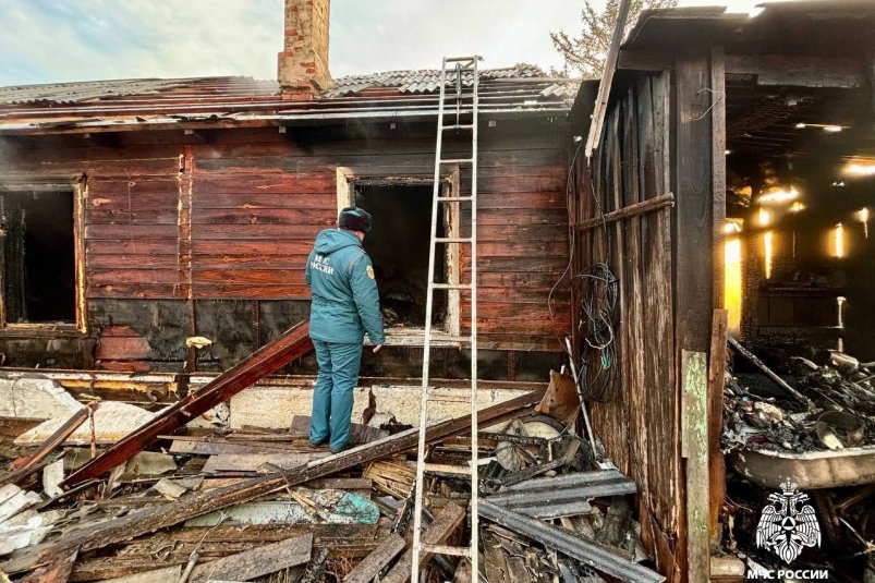 Пожар унёс жизнь человека в Приморье