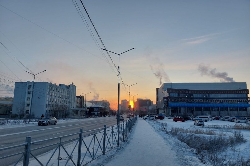 Наступающая неделя в Якутске будет пасмурной, местами снежной