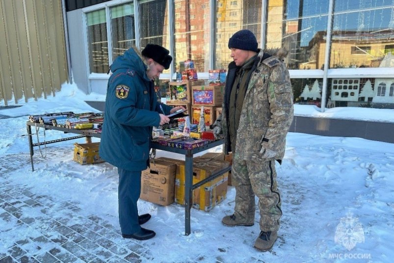 В преддверии праздников в Якутске идут рейды по пиротехнике