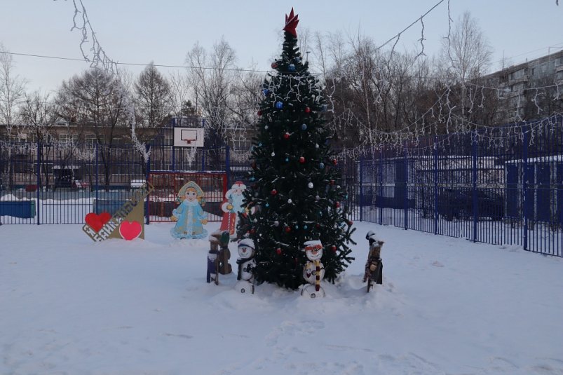 Финальный этап зимнего конкурса на лучший двор завершается в Хабаровске