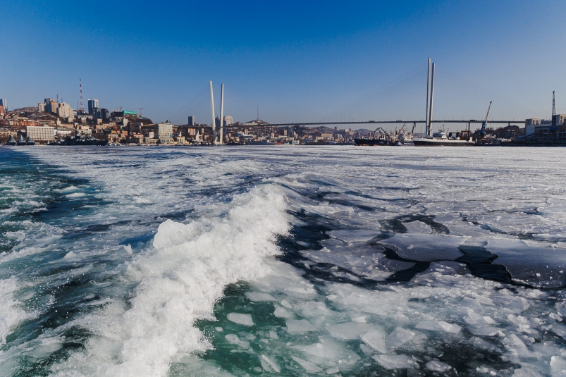Выход на лед у берегов Владивостока обойдется в две тысячи: запрет продлится до января