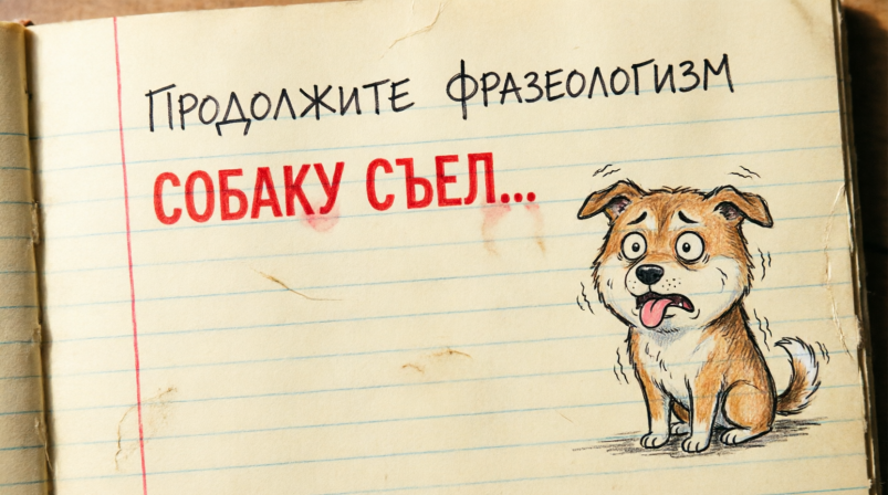 Продолжите фразеологизм с ходу — или пословица вас перехитрила? Загадка для знатоков - UssurMedia: Лента новостей, 20.09.2026