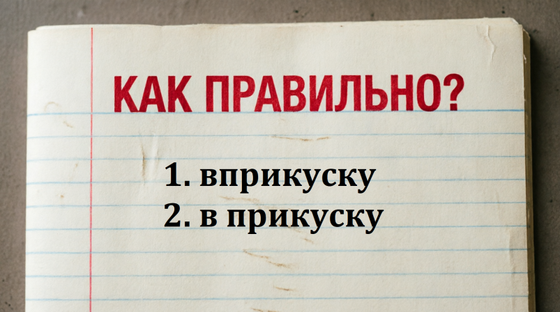 Как писать правильно? Это наречие сбивает с толку даже отличников - тест по русскому языку - UssurMedia: Лента новостей, 04.10.2026