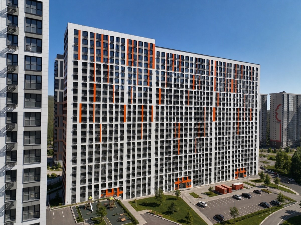 Второй корпус проекта &quotЗеленые высоты&quot предоставлено GloraX