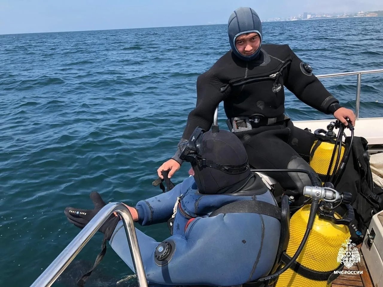 Аквалангиста спасли в Приморье у мыса Поспелова Пресс-служба ГУ МЧС России по Приморскому краю
