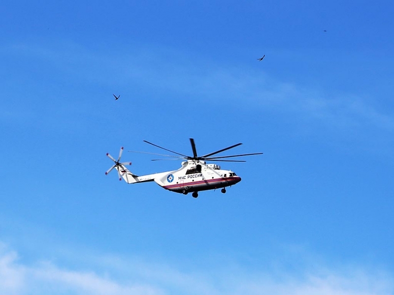 Вертолёт МЧС вылетел из Хабаровска на поиски пропавшего в Приморье Robinson R44
