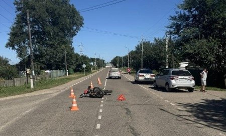 Подросток без прав попал в ДТП на мотоцикле в Октябрьском округе пресс-служба УМВД России по Приморскому краю