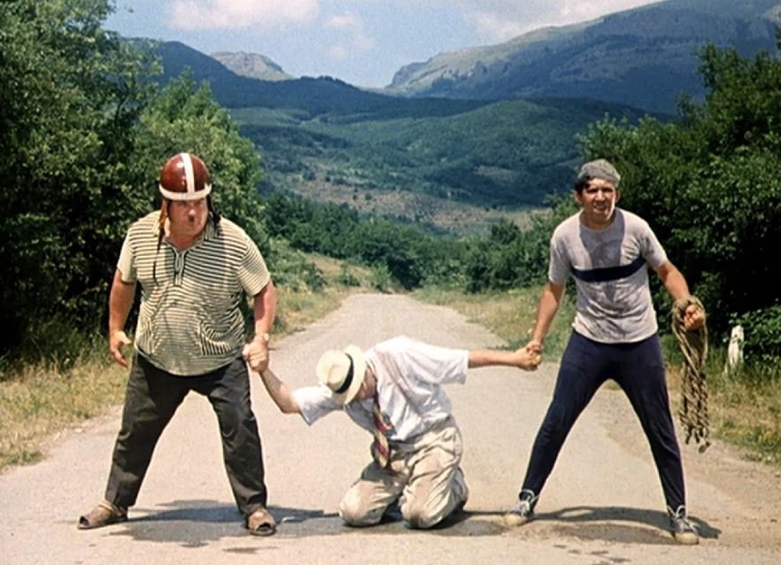 Скриншот из фильма Кадр из кинофильма &quotКавказская пленница&quot (1966, (6+), реж. Леонид Гайдай)