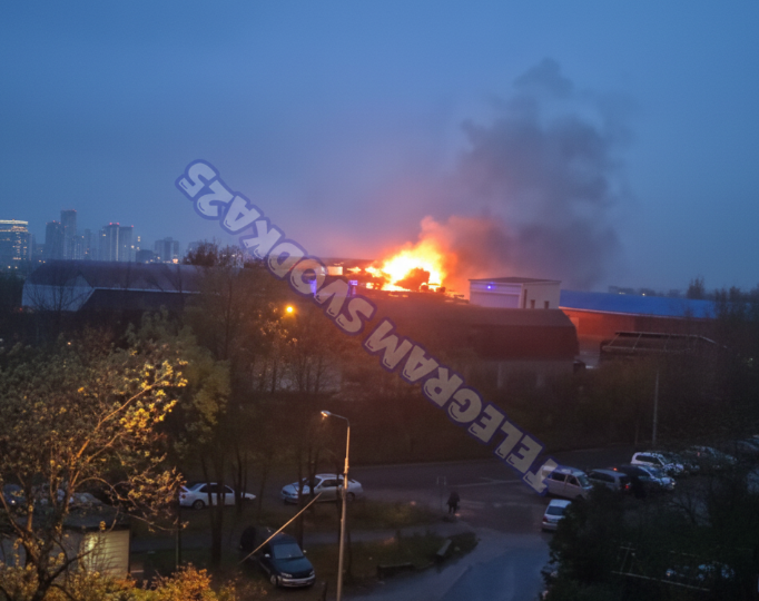 Яркое пламя заметили жители Владивостока в районе Красного Знамени ТГ-канал (16+) Svodka25