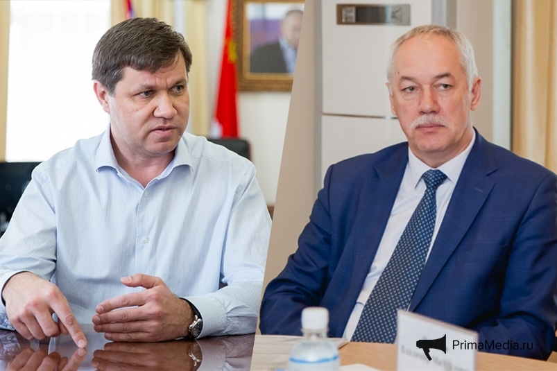 Мэр Владивостока Веркеенко и глава Думы Брик отчитываются за 2017 год