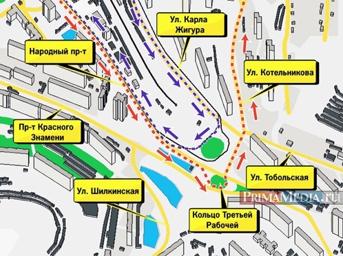 Карта владивостока котельникова